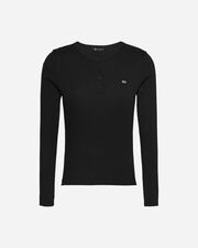 SLIM BUTTON W - Nero