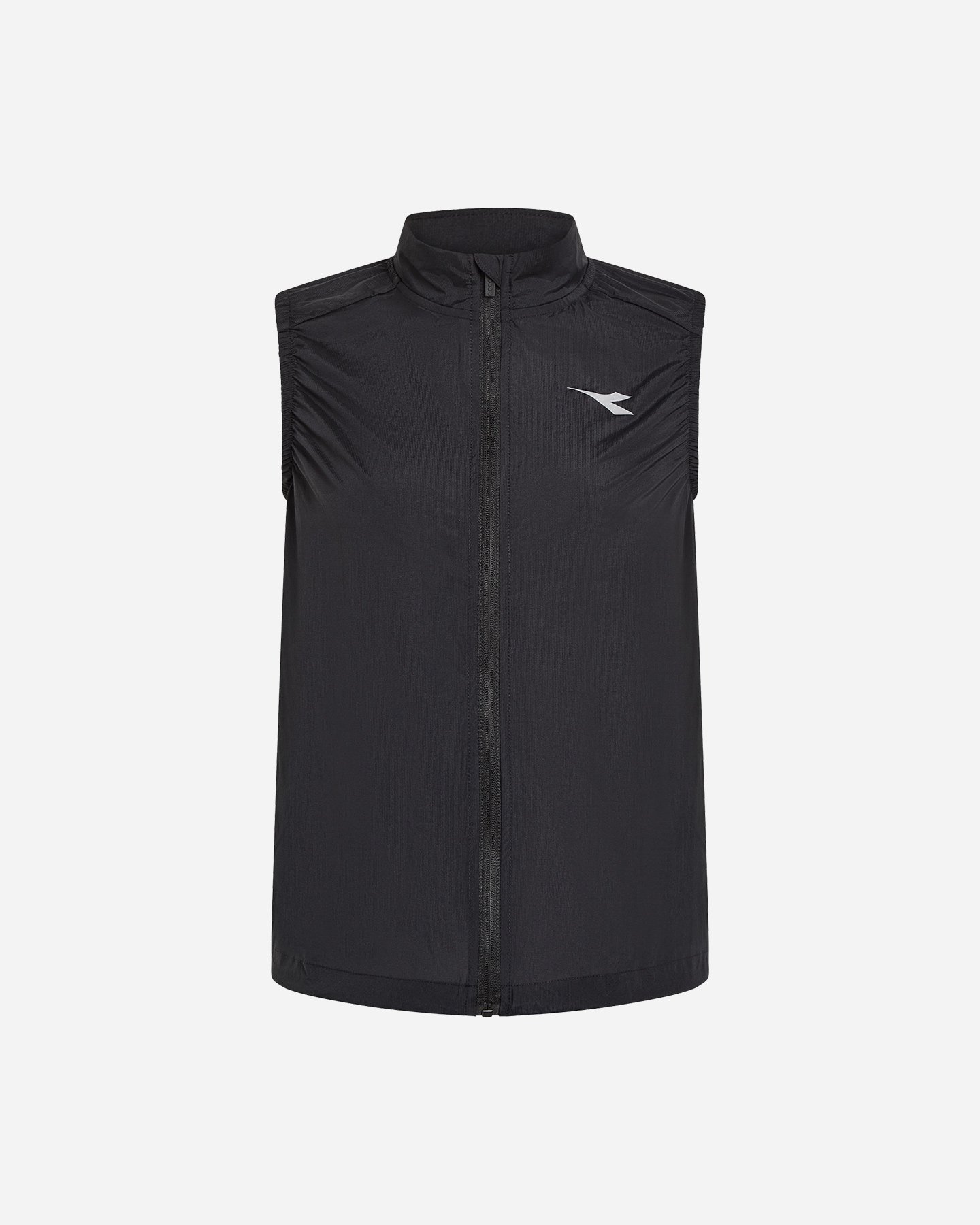 Giacca running DIADORA PACKABLE VEST W - Nero - 0 | Cisalfa Sport