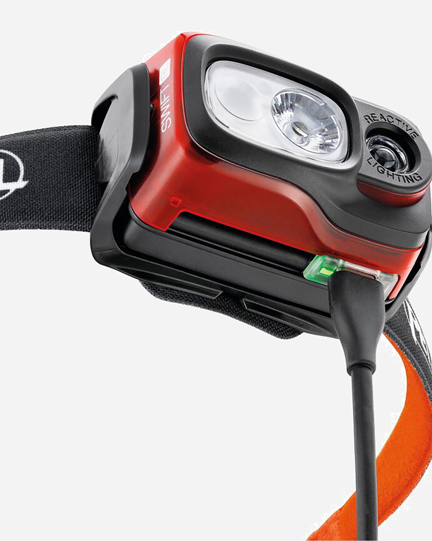 Lampada frontale PETZL SWIFT RL - Arancione - 3 | Cisalfa Sport