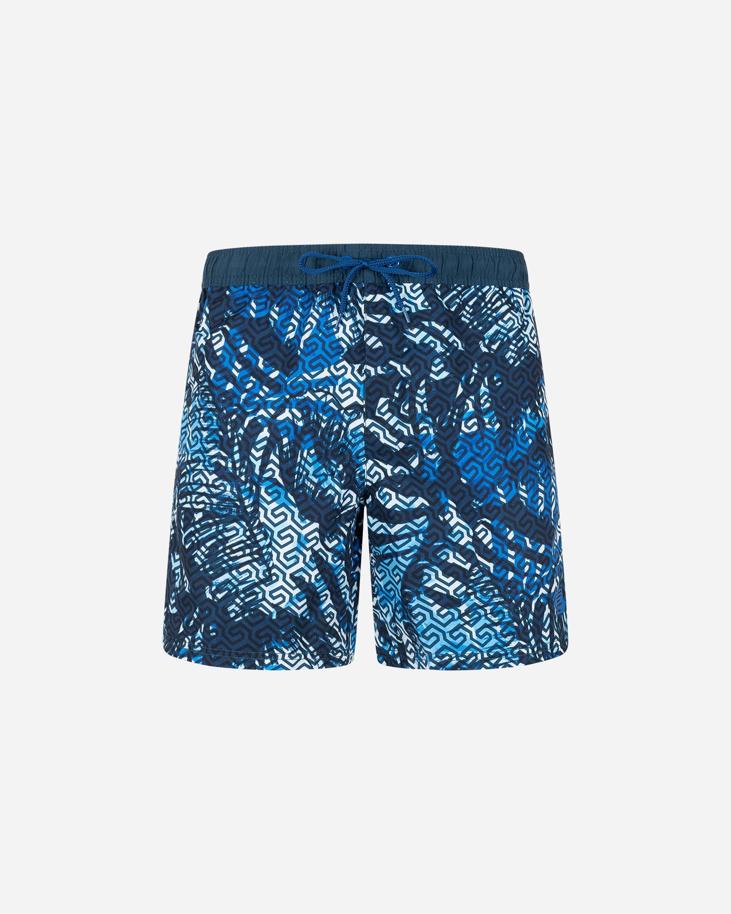 Boxer mare ADMIRAL GEOMETRIC M - Blu - 0 | Cisalfa Sport