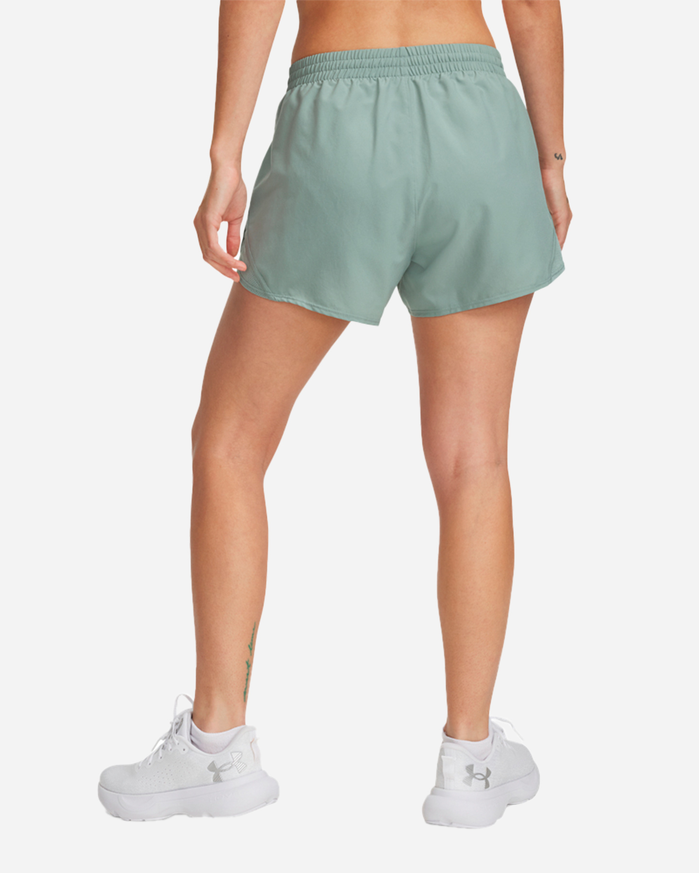 Short running UNDER ARMOUR FLY BY W - Verde - 1 | Cisalfa Sport