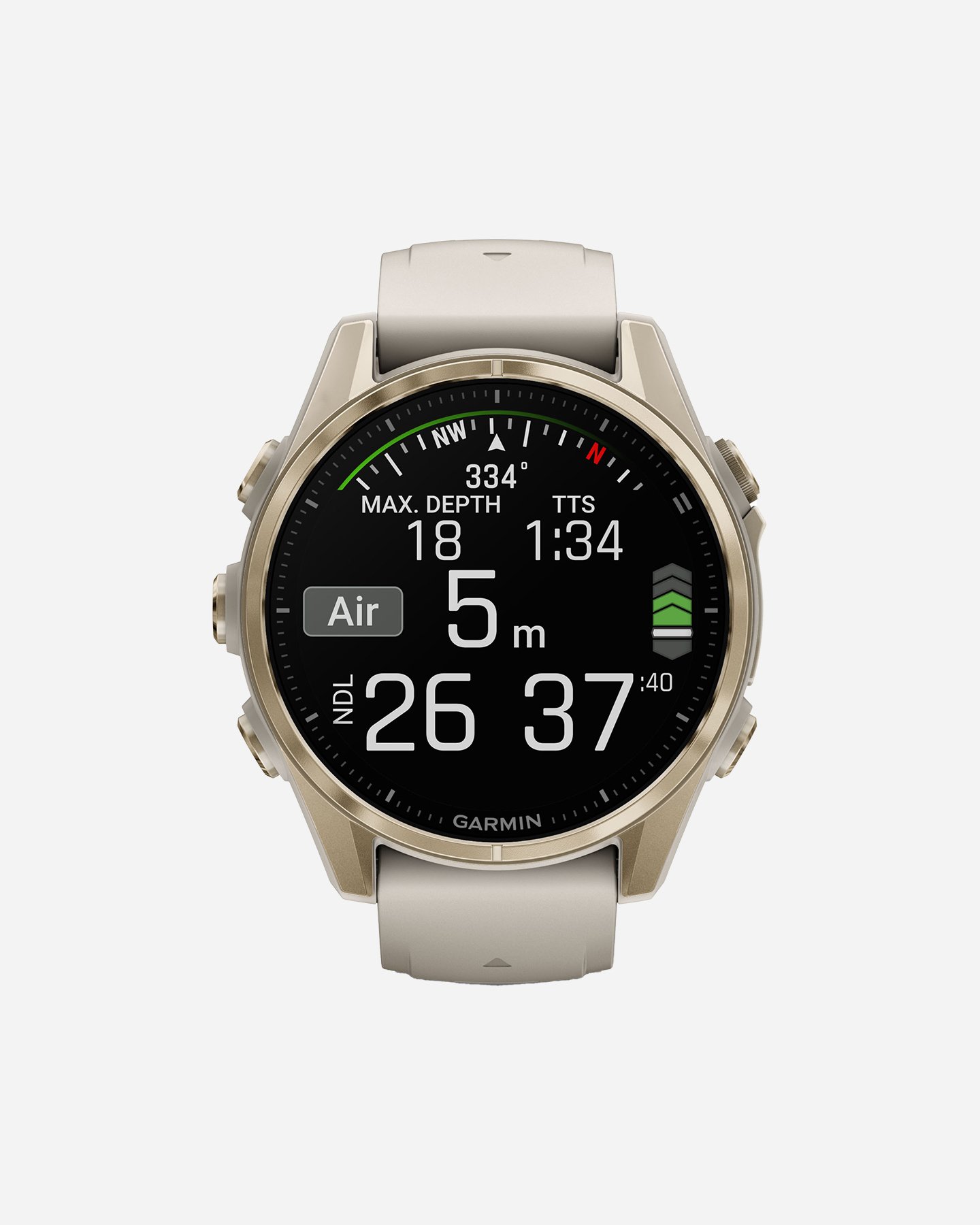 Orologio multifunzione GARMIN FENIX 8 AMOLED 43MM SAPPHIRE - Oro - 1 | Cisalfa Sport