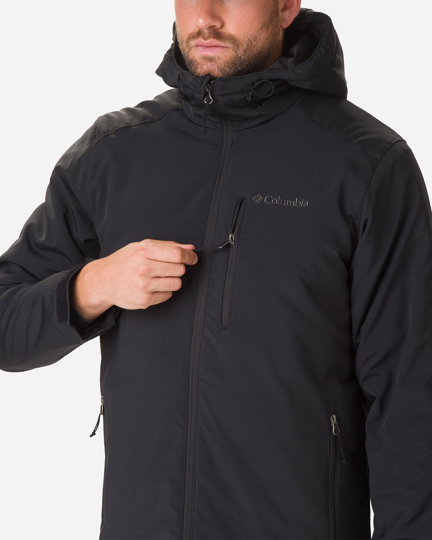 Giubbotto COLUMBIA SOFTSHELL GATE RACER M - Nero - 2 | Cisalfa Sport